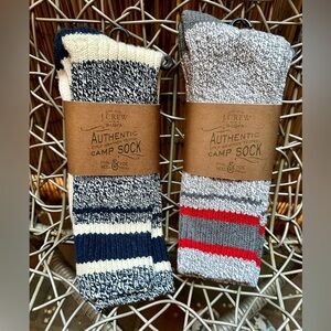 Bundle of Men’s J. Crew Camp Socks - 2 pairs